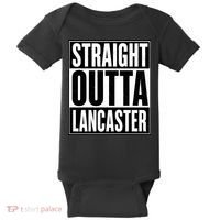Straight Outta Lancaster Baby Bodysuit thumb 0