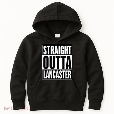Straight Outta Lancaster Kids Hoodie