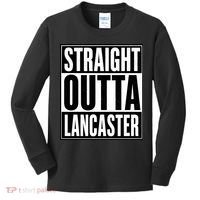 Straight Outta Lancaster Kids Long Sleeve Shirt thumb 0