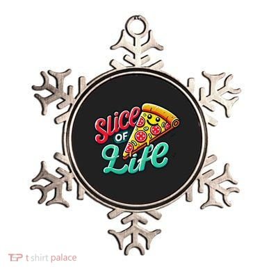 Slice Of Life Cartoon Pizza Ornament