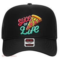 Slice Of Life Cartoon Pizza Hat thumb 0