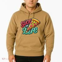 Slice Of Life Cartoon Pizza Hoodie thumb 2