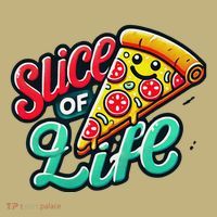 Slice Of Life Cartoon Pizza Mousepad thumb 1