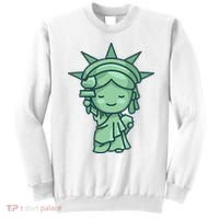 Statue Of Liberty Cute Nyc New York City Manhattan Sweatshirt thumb 0