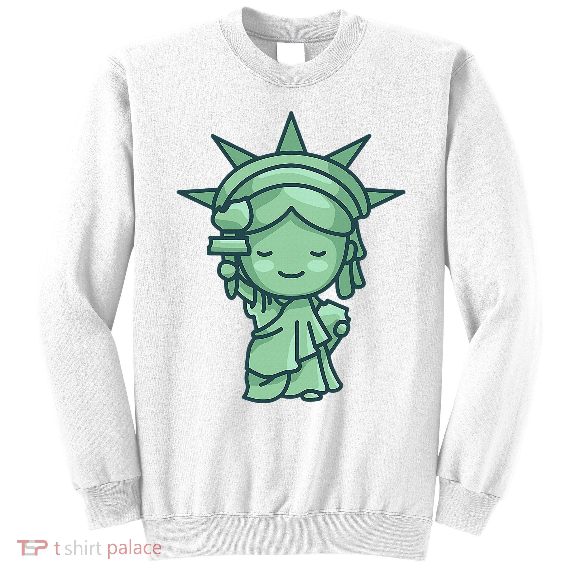 Statue Of Liberty Cute Nyc New York City Manhattan Sweatshirt