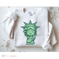 Statue Of Liberty Cute Nyc New York City Manhattan Sweatshirt thumb 2