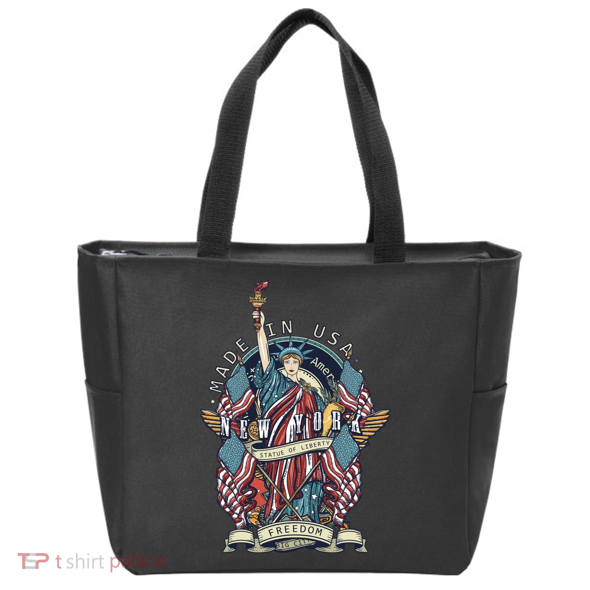 Statue Of Liberty New York Art Tote Bag