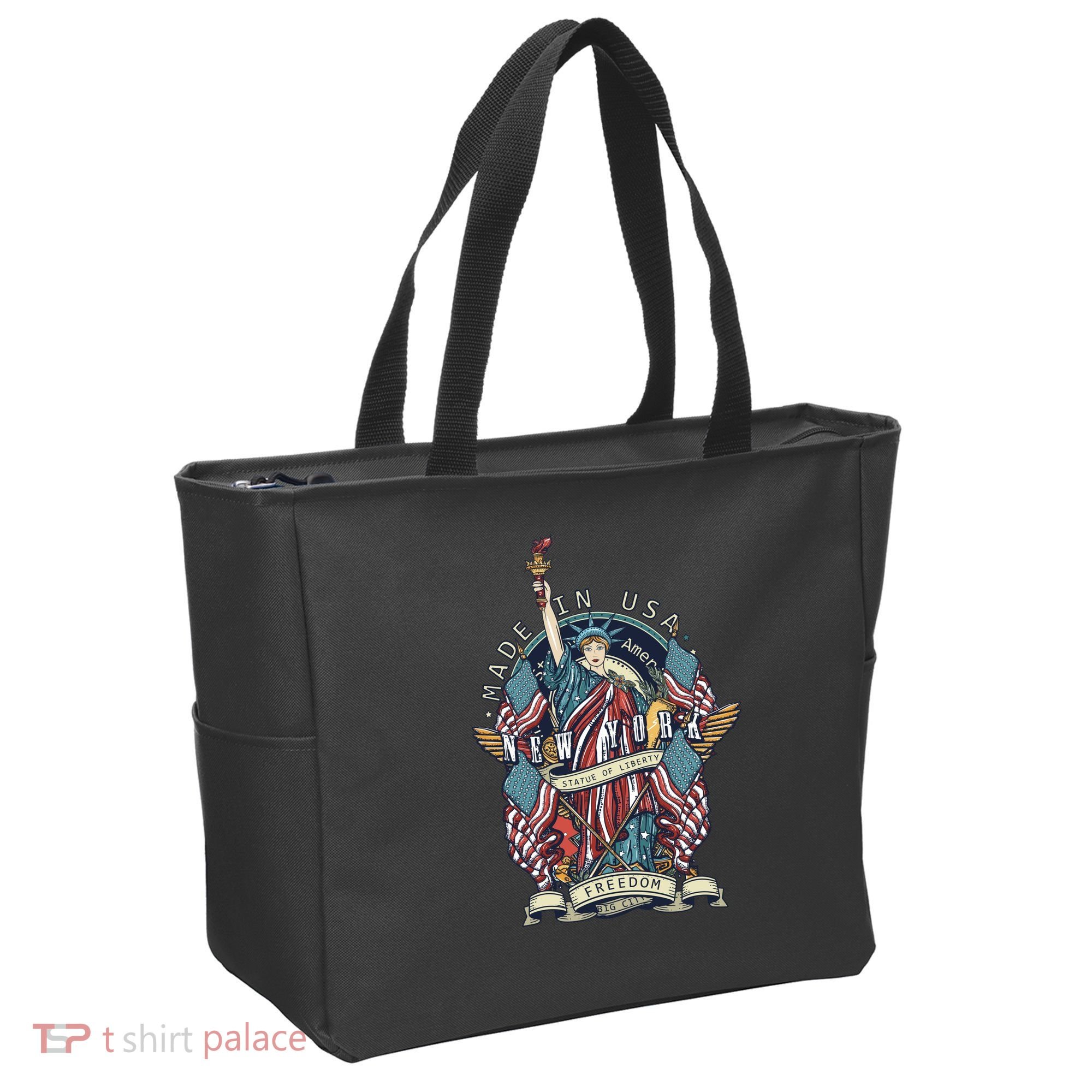 Statue Of Liberty New York Art Tote Bag