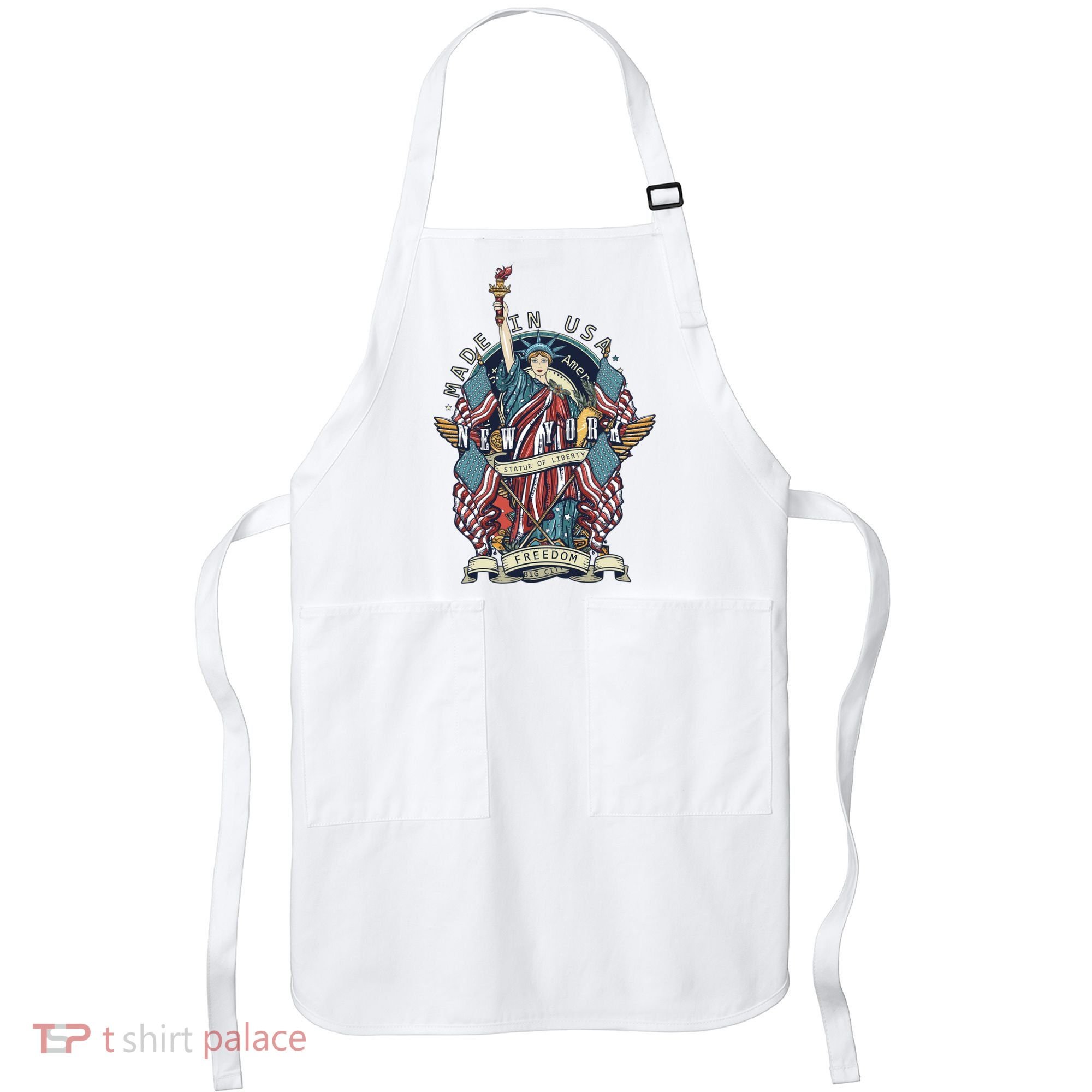 Statue Of Liberty New York Art Apron
