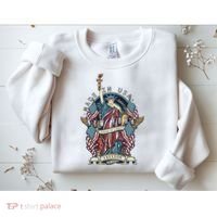 Statue Of Liberty New York Art Sweatshirt thumb 2