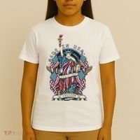 Statue Of Liberty New York Art T-Shirt thumb 4