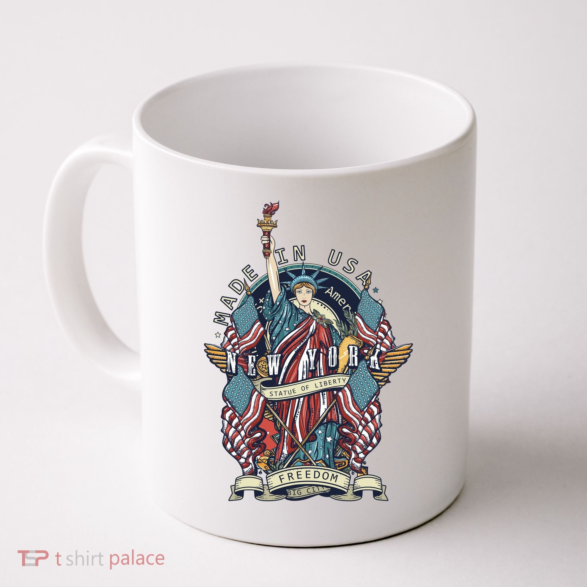 Statue Of Liberty New York Art Coffee Mug