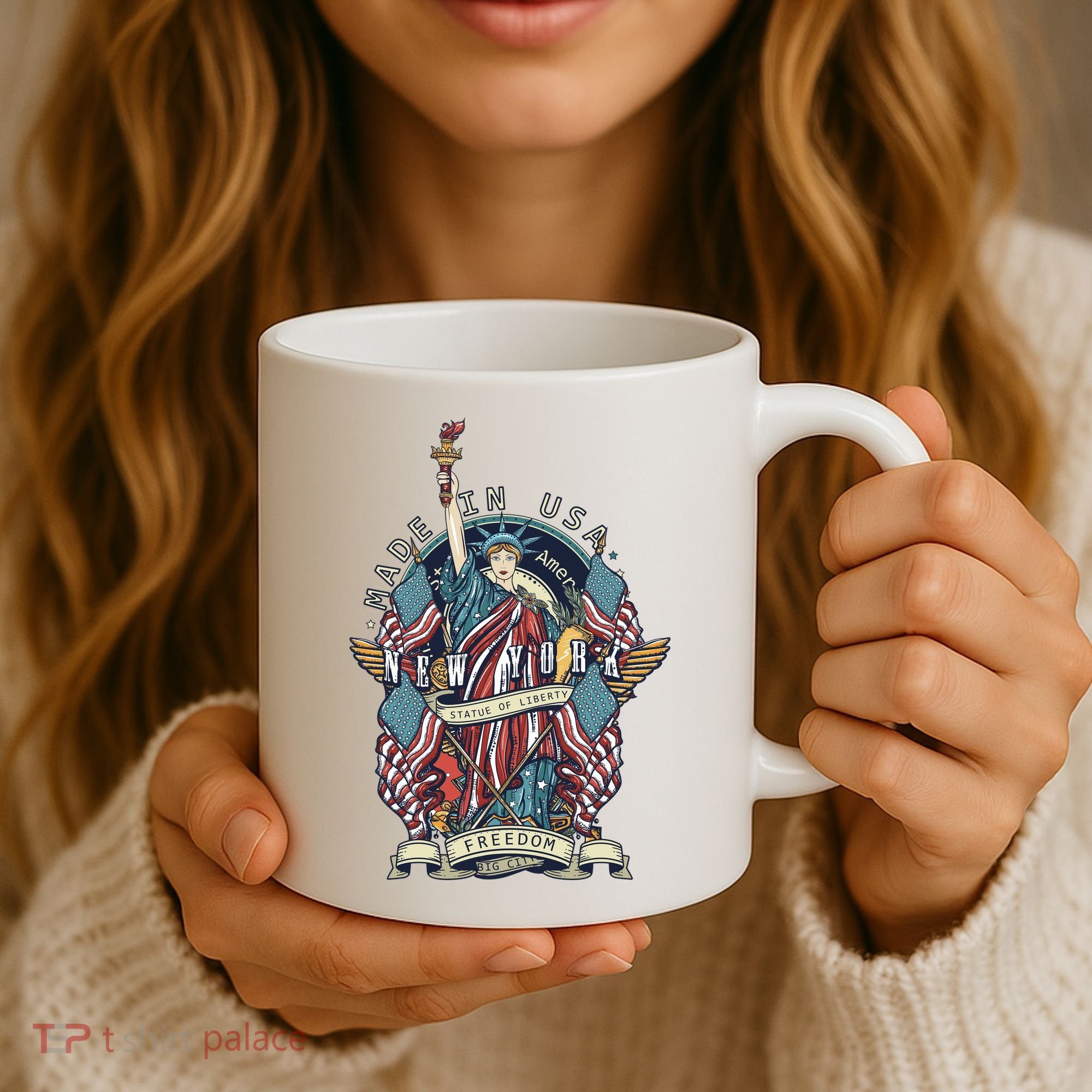 Statue Of Liberty New York Art Coffee Mug