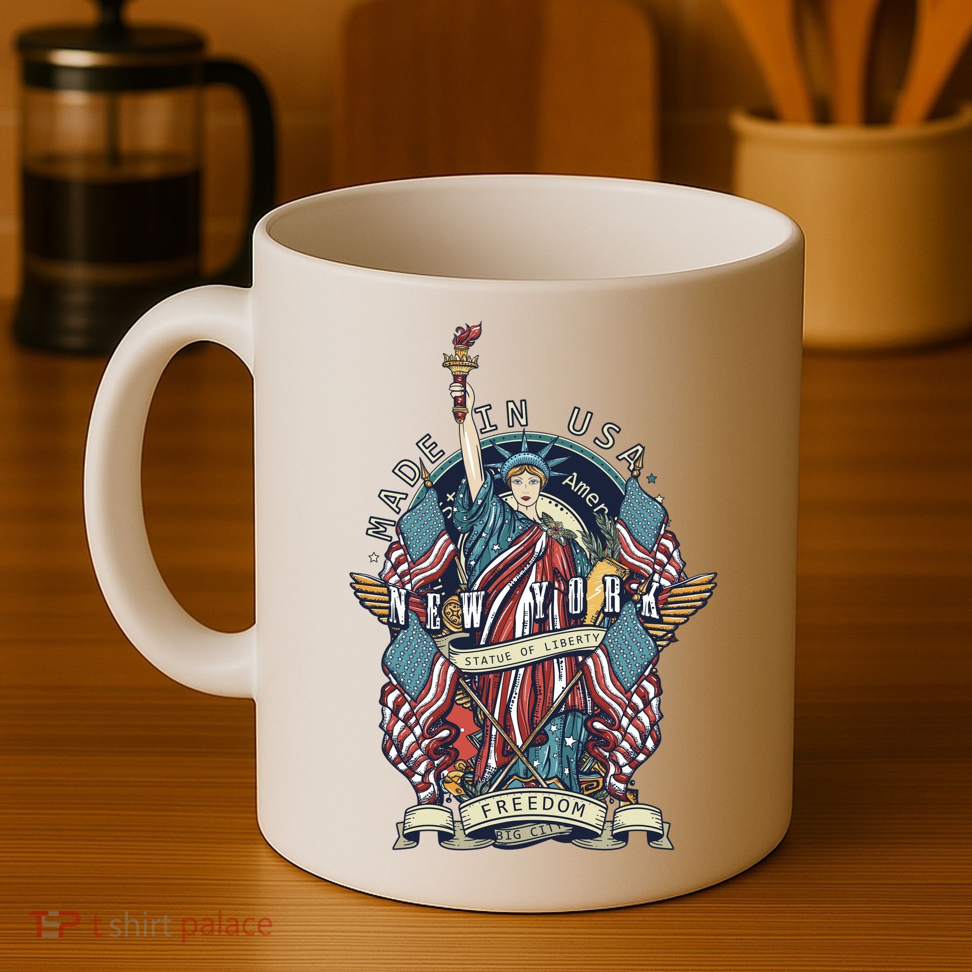 Statue Of Liberty New York Art Coffee Mug