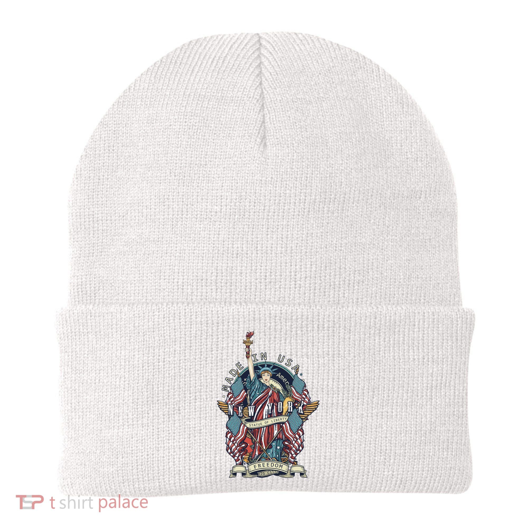 Statue Of Liberty New York Art Beanie