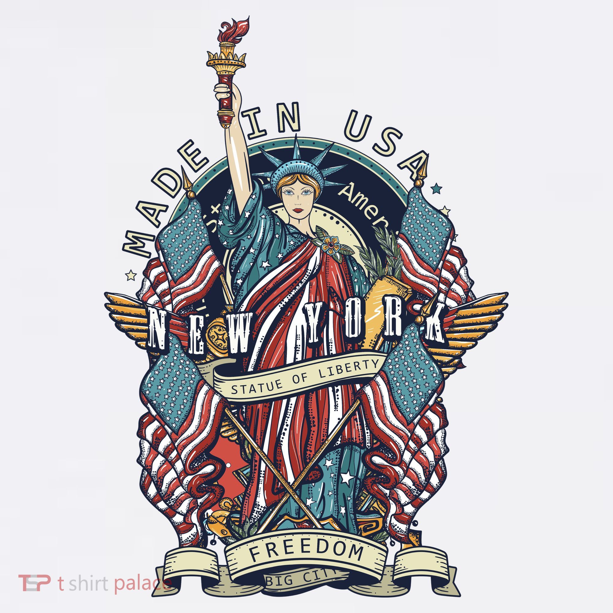 Statue Of Liberty New York Art Women's Tank Top