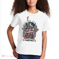 Statue Of Liberty New York Art Kids T-Shirt thumb 2