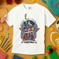 Statue Of Liberty New York Art Kids T-Shirt thumb 3