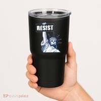Statue of Liberty Resist Protest Fight Tumbler thumb 2