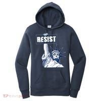 Statue of Liberty Resist Protest Fight Women's Hoodie thumb 0