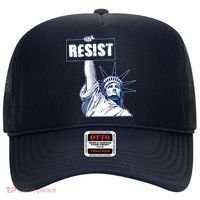 Statue of Liberty Resist Protest Fight Hat thumb 0