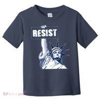 Statue of Liberty Resist Protest Fight Toddler T-Shirt thumb 0
