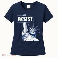 Statue of Liberty Resist Protest Fight Women's T-Shirt thumb 0