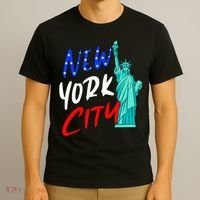 Statue Of Liberty New York City Souvenirs T-Shirt thumb 3