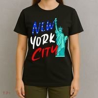 Statue Of Liberty New York City Souvenirs T-Shirt thumb 4