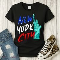 Statue Of Liberty New York City Souvenirs Women's T-Shirt thumb 3