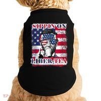Sippin On Liberty 4th Of July Men Abraham Lincoln Flag Funny Doggie Tank thumb 0