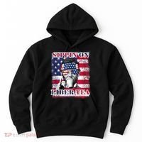 Sippin On Liberty 4th Of July Men Abraham Lincoln Flag Funny Hoodie thumb 0
