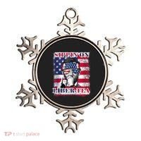 Sippin On Liberty 4th Of July Men Abraham Lincoln Flag Funny Ornament thumb 0