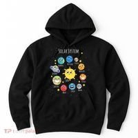 Solar System Children's Illustration Hoodie thumb 0