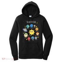 Solar System Children's Illustration Women's Hoodie thumb 0