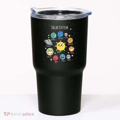 Solar System Children's Illustration Tumbler