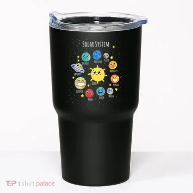 Solar System Children's Illustration Tumbler