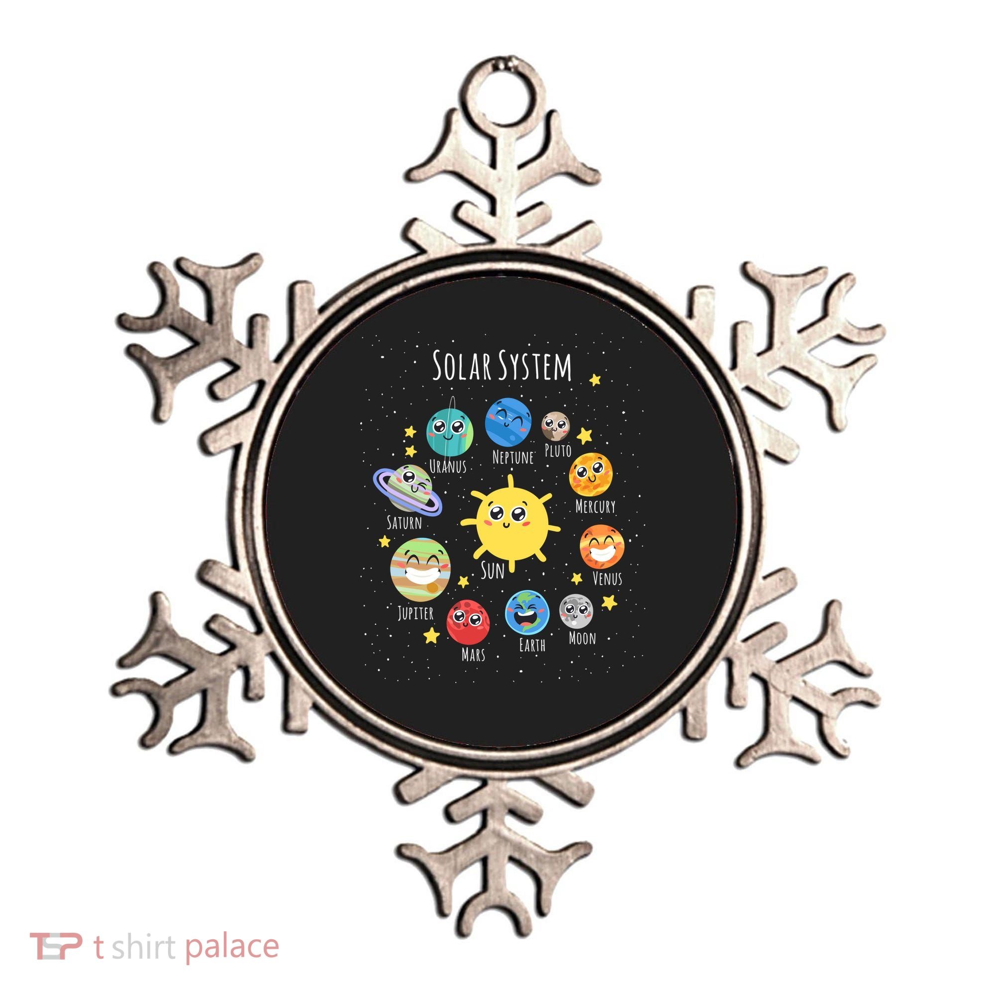 Solar System Children's Illustration Ornament