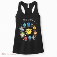 Solar System Children's Illustration Women's Tank Top thumb 0