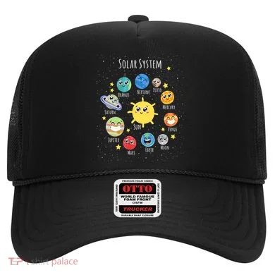 Solar System Children's Illustration Hat