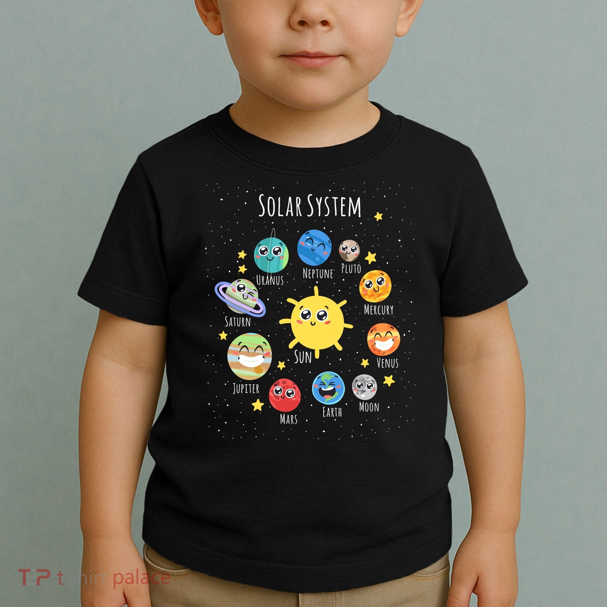 Solar System Children's Illustration Toddler T-Shirt