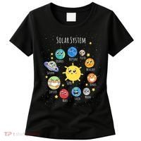 Solar System Children's Illustration Women's T-Shirt thumb 0