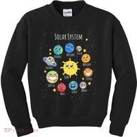 Solar System Children's Illustration Kids Sweatshirt thumb 0