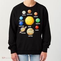 Solar System Planets Women's Sweatshirt thumb 0