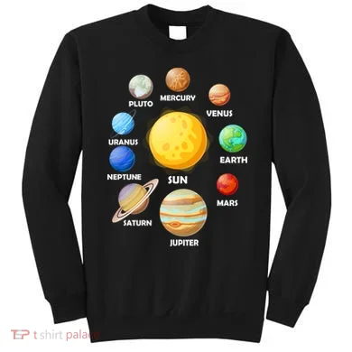 Solar System Planets Sweatshirt