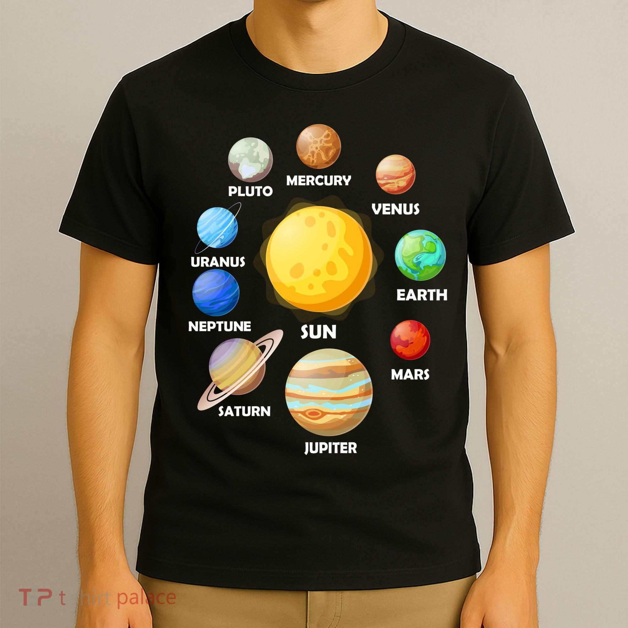 Solar System Planets T-Shirt
