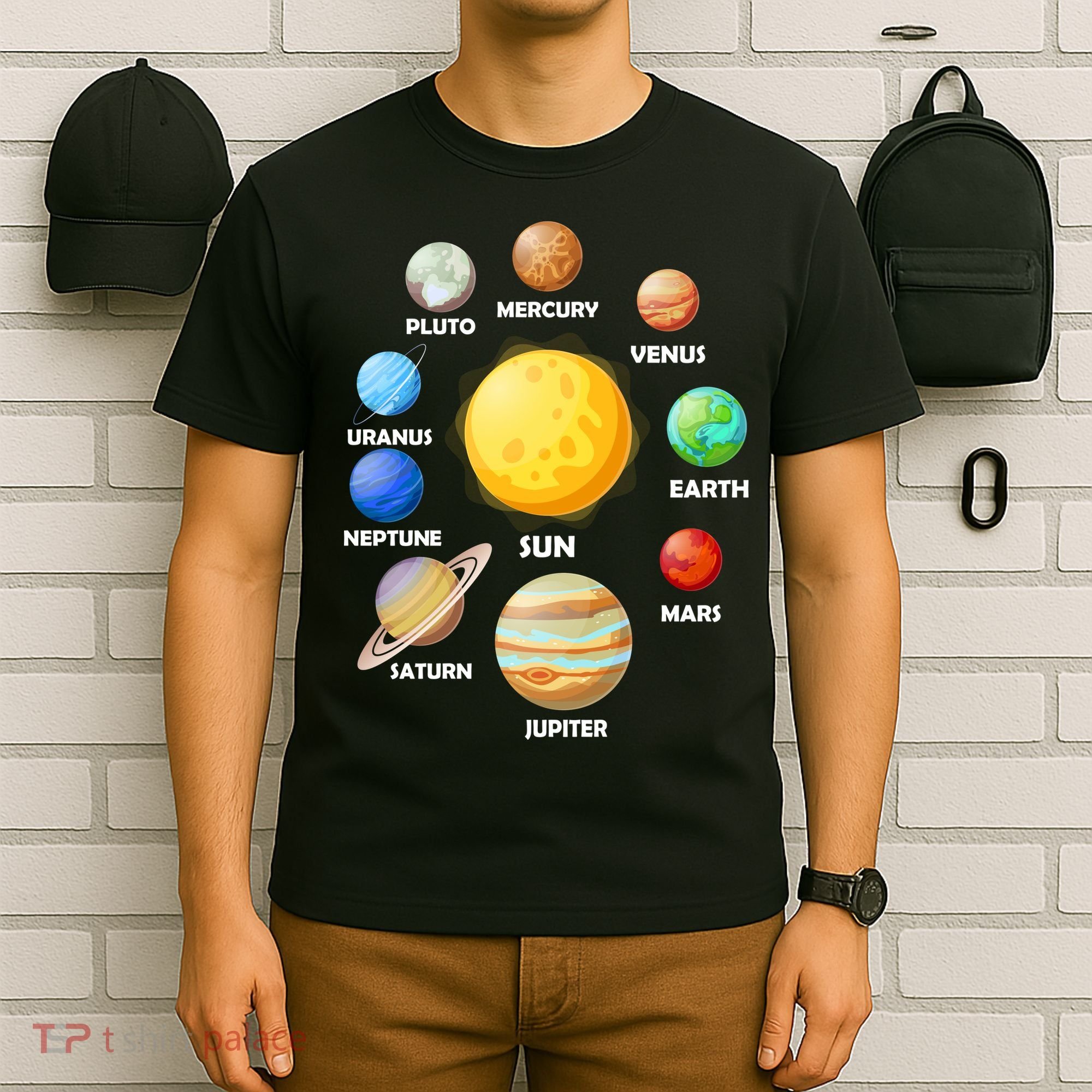 Solar System Planets T-Shirt