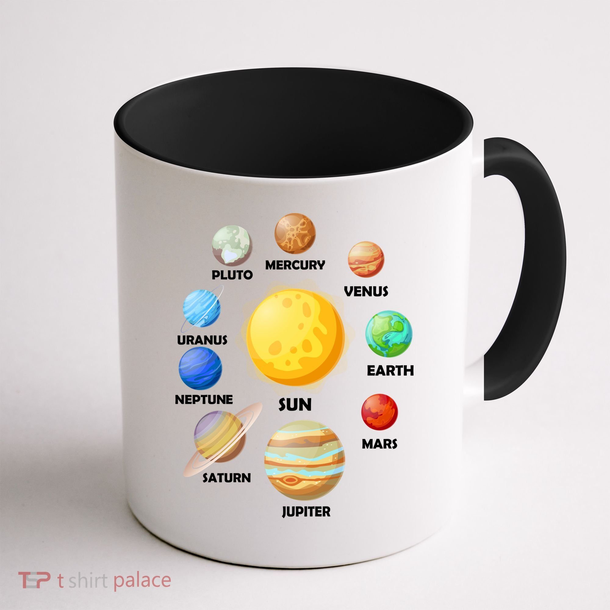 Solar System Planets Coffee Mug