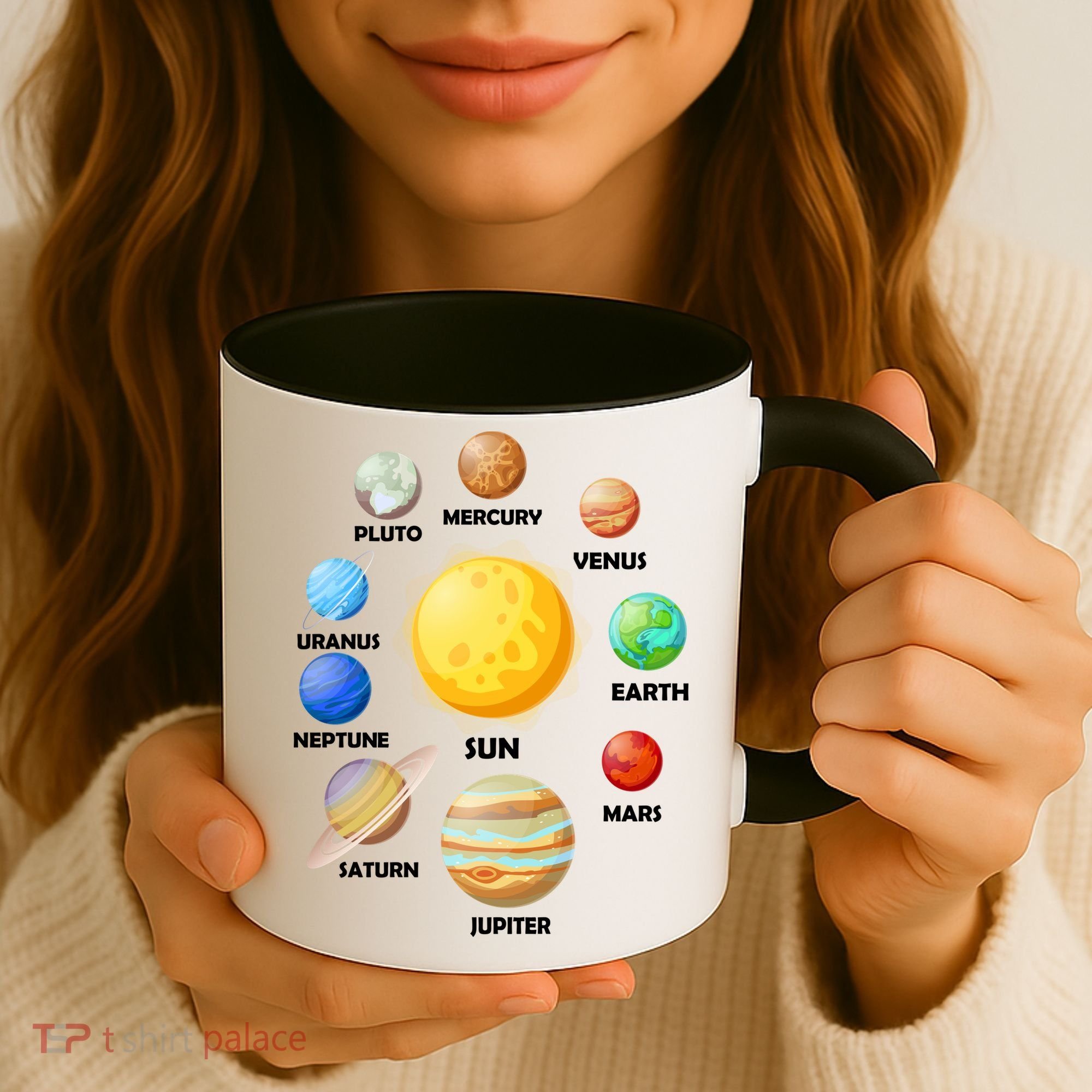 Solar System Planets Coffee Mug
