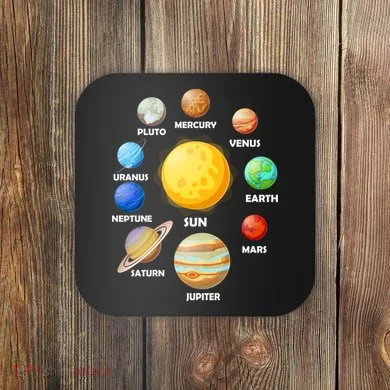 Solar System Planets Coaster